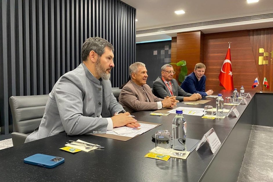 Минниханов: Татарстан выступает эффективным связующим звеном между Россией и Турцией