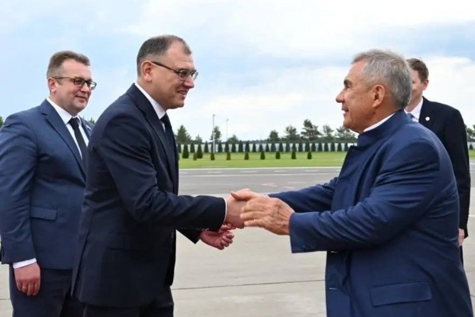 Рустам Минниханов прибыл в Минск