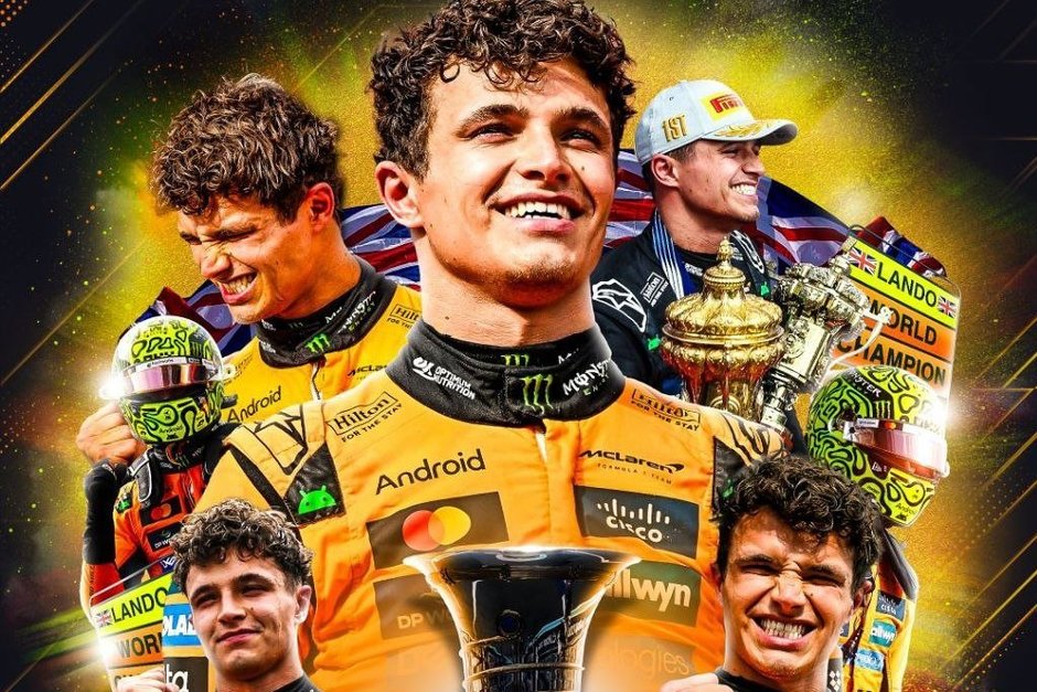 Ландо Норрис стал 35-м чемпионом Формулы-1, обогнав по очкам Макса Ферстаппена