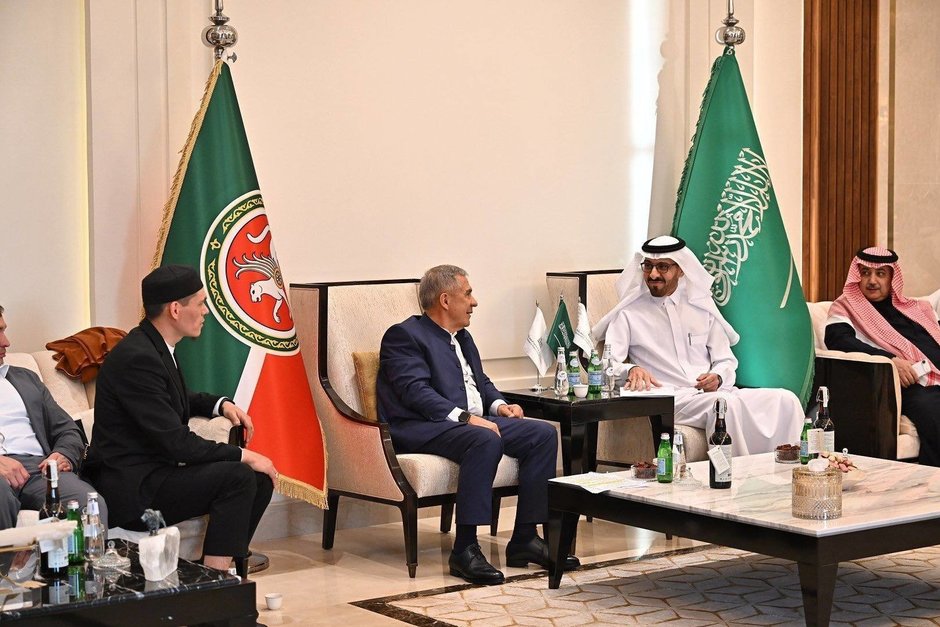 Минниханов провел встречу с главой девелоперской компании Саудовской Аравии