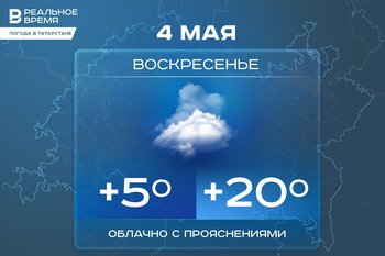 Сегодня в Татарстане ожидается до +20 градусов