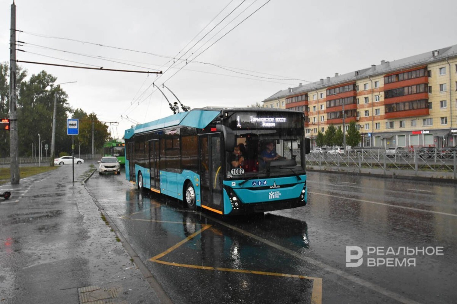 В Казани временно приостановлено движение троллейбусного маршрута №1 —  Реальное время