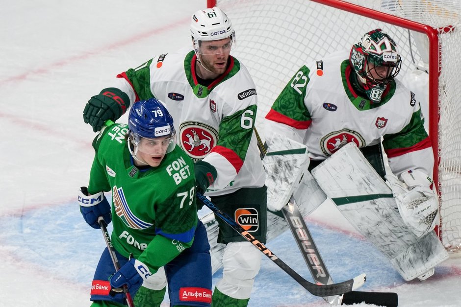 Стали известны составы "Салавата Юлаева" и "Ак Барса" на матч в Уфе