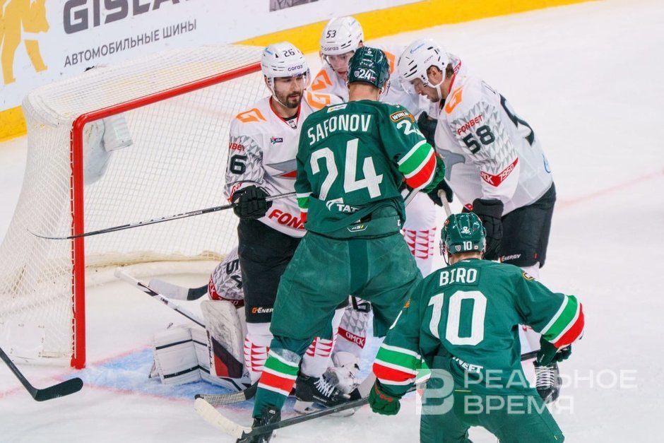 «Авангард» разгромил «Ак Барс» со счетом 6:1