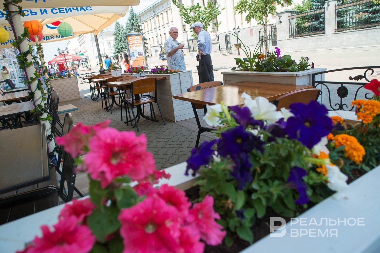 В Казани число бесплатных летних веранд достигло 128
