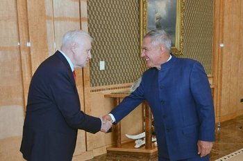 Партия СРЗП поддержала кандидатуру Рустама Минниханова на предстоящих выборах раиса Татарстана