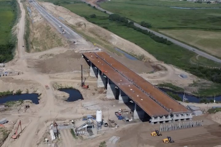 Строительство трассы Алексеевское — Альметьевск завершено на 70%