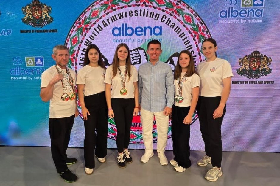 Татарстанские спортсмены выиграли медали чемпионата мира по армрестлингу