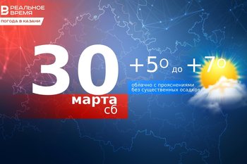 Сегодня в Казани до +7 градусов