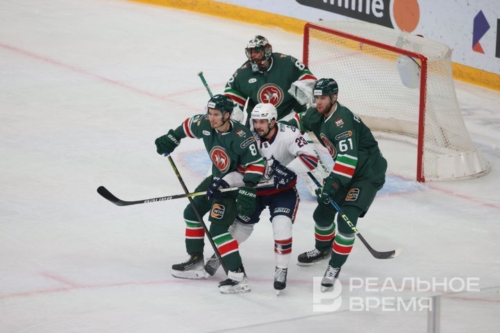 «Ак Барс» обыграл в овертайме «Нефтехимик» и досрочно вышел в плей-офф КХЛ