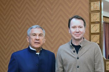 Минниханов встретился с Евгением Мироновым