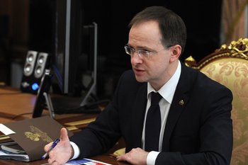 Мединский доложил Путину о ходе переговоров по Украине