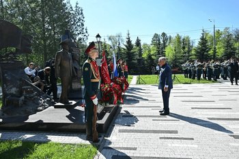 На Арском кладбище в Казани открыли памятник Ильдусу Мостюкову