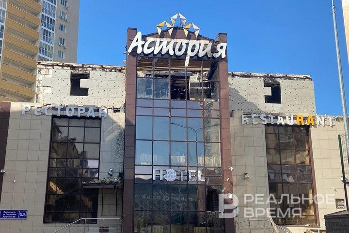 В Казани выставили на продажу сгоревший мини-отель «Астория»