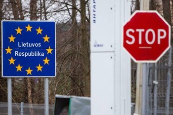 Литва закроет автомобильные пункты пропуска на границе с Белоруссией