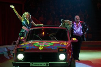 «Удивительная история»: шоу дрессированных животных в память о 1945-м