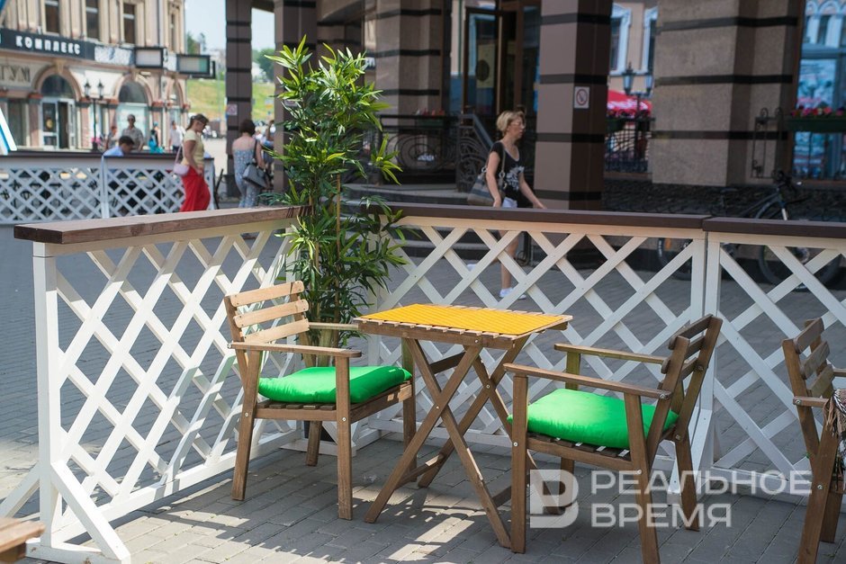 В Казани продлят бесплатную аренду для летних веранд и поборются с точками продажи мороженого