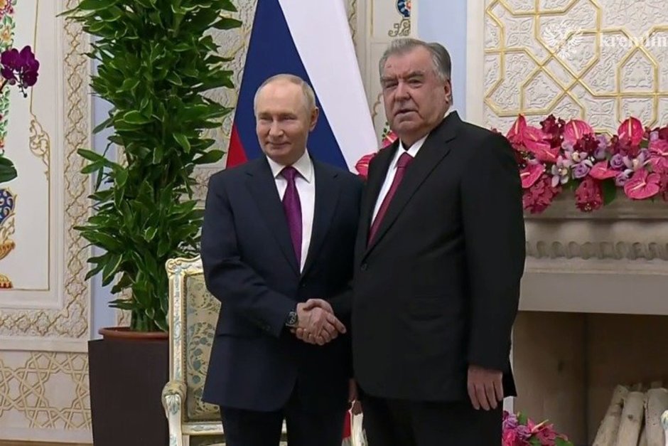Владимир Путин и Эмомали Рахмон провели переговоры в столице Таджикистана