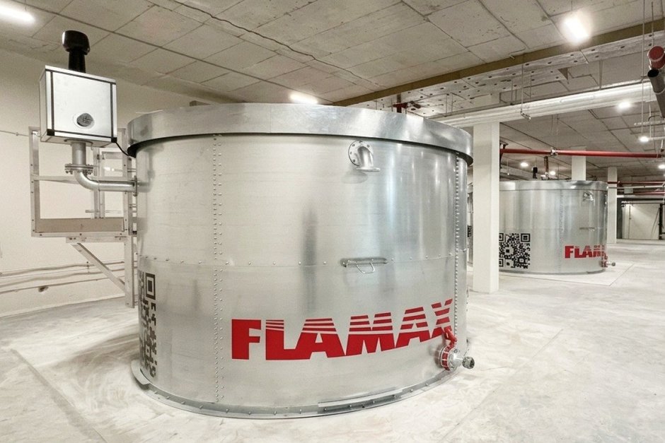 FLAMAX изготовил емкости для плавательного бассейна
