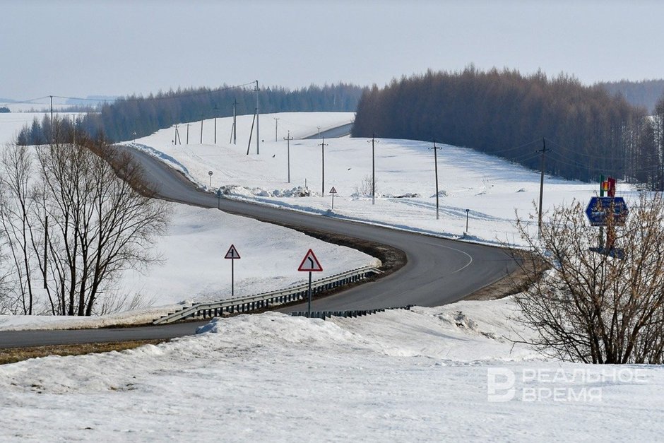 В Татарстане временно перекроют движение на подъезде к трассе М-12