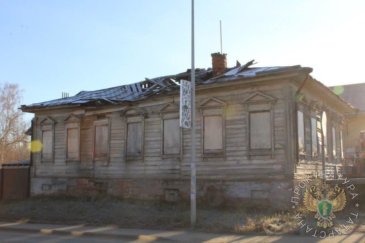 Прокуратура Елабуги добилась ремонта исторического здания