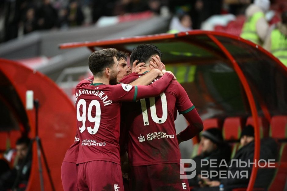 «Рубин» обыграл «Ахмат» с голом Даку в последнем домашнем матче в году