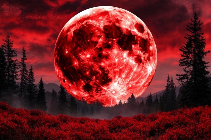 Грядущее сентябрьское полнолуние окрасит Луну в багряные тона