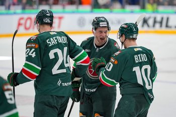 Галимов стал автором первой шайбы «Ак Барса» в 2026 году