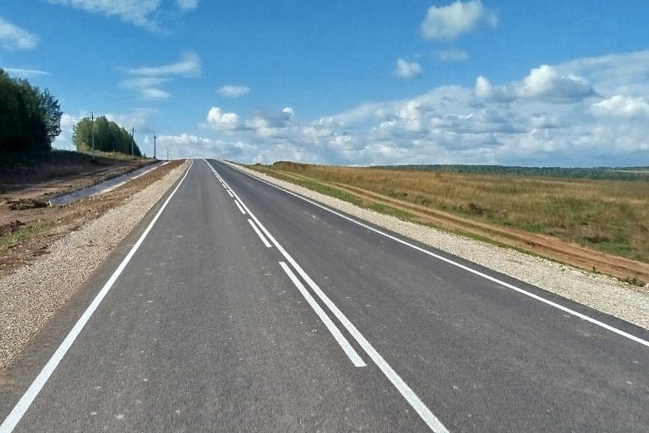 В Балтасинском районе отремонтировали 4,4 км автодороги Арбор — Шишинер