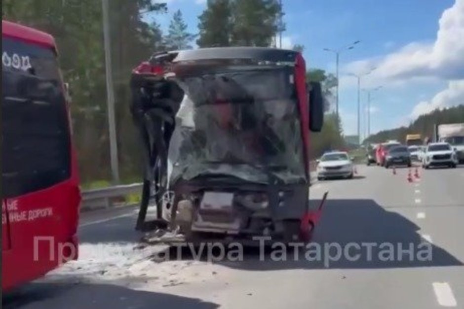Прокуратура РТ раскрыла детали ДТП на Горьковском шоссе с автобусами