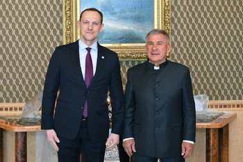 Минниханов встретился с руководителем Росреестра Олегом Скуфинским