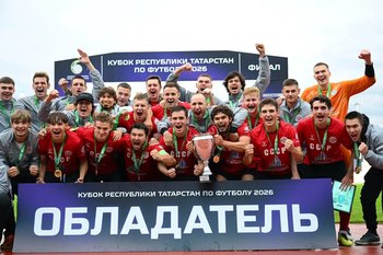 «Турбина-Строитель» выиграла Кубок Татарстана по футболу
