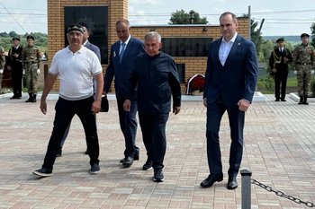 Минниханов прибыл с рабочим визитом в Мордовию
