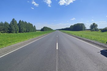 В Алькеевском районе Татарстана завершили ремонт участка дороги за 8,5 млн рублей