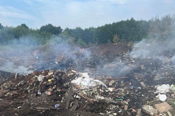 Экологи Татарстана проверили воздух в селе Болгар после возгорания свалки