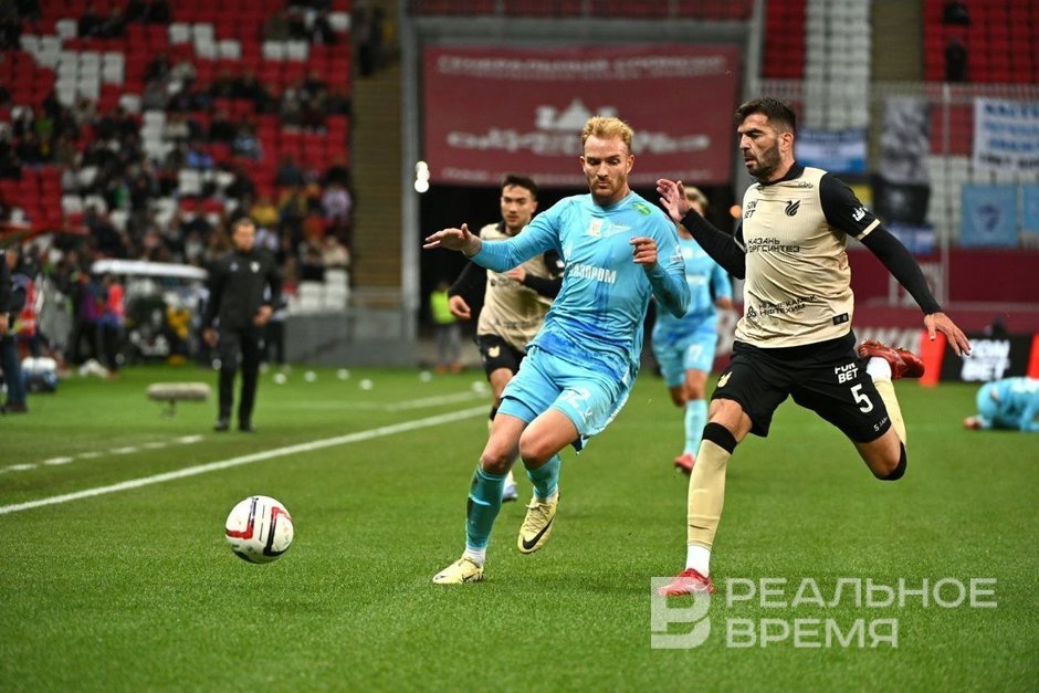 Два футболиста "Рубина" идут в числе лучших по перехватам