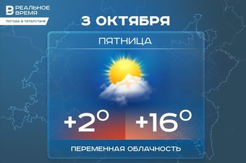 Сегодня в Татарстане ожидается до +16 градусов