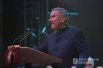 Минниханов оценил благоустройство двора в Нижнекамске по программе «Наш двор»