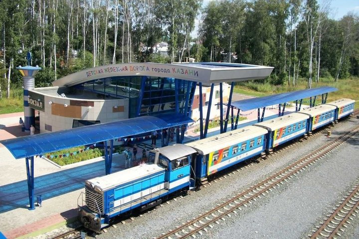 Казанская детская железная дорога зафиксировала 20%-ный рост пассажиропотока за лето
