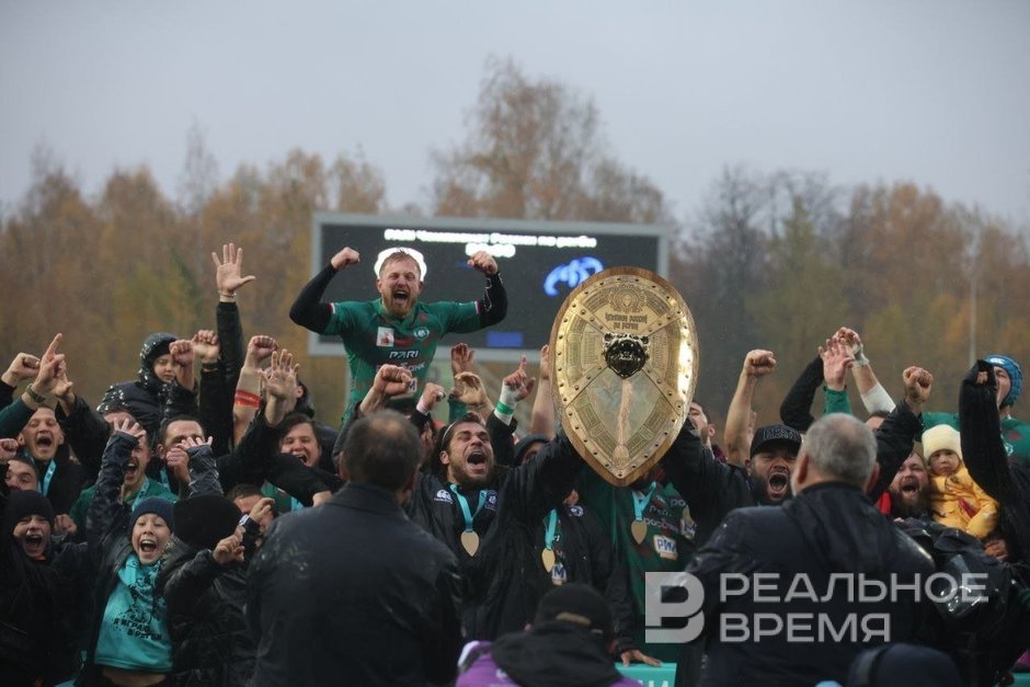 «Стрела-Ак Барс» впервые завоевала титул чемпиона России по регби