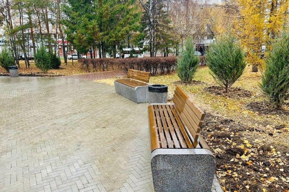 В Казани обновили территорию у памятника ликвидаторам ЧАЭС