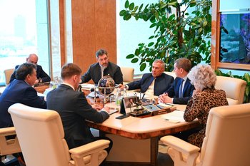 Раис Татарстана обсудил перспективы сотрудничества с «Арнестом»