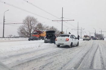 В Казани из-за ДТП остановлено движение трамвая №4