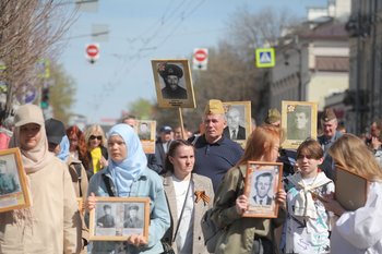 ГАИ Казани опубликовала список улиц, где нельзя будет проехать во время шествия «Бессмертного полка» 9 мая