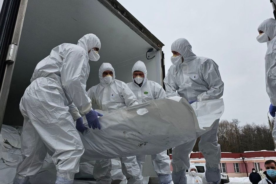 Россия передала Украине тела одной тысячи погибших военнослужащих