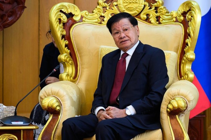 Президент Лаоса выразил сожаление, что не приехал на празднование Дня Победы в Москве