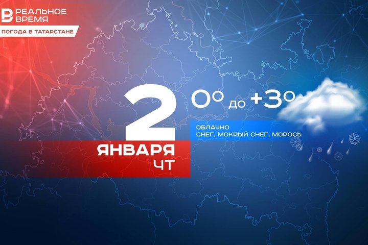 Сегодня в Татарстане потеплеет до +3 градусов