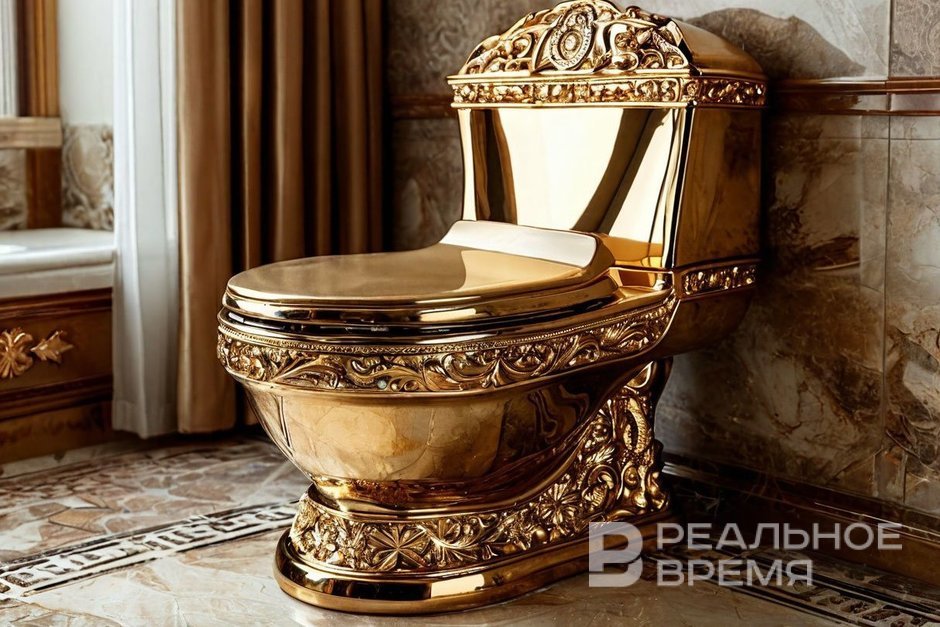 Золотой унитаз Маурицио Каттелана продали на торгах за $12 млн