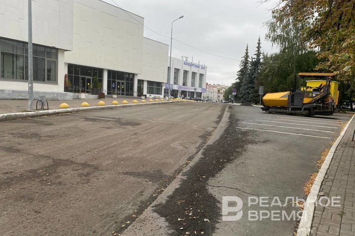 В Казани на улице Профессора Нужина продлили ограничение движения транспорта до 30 августа