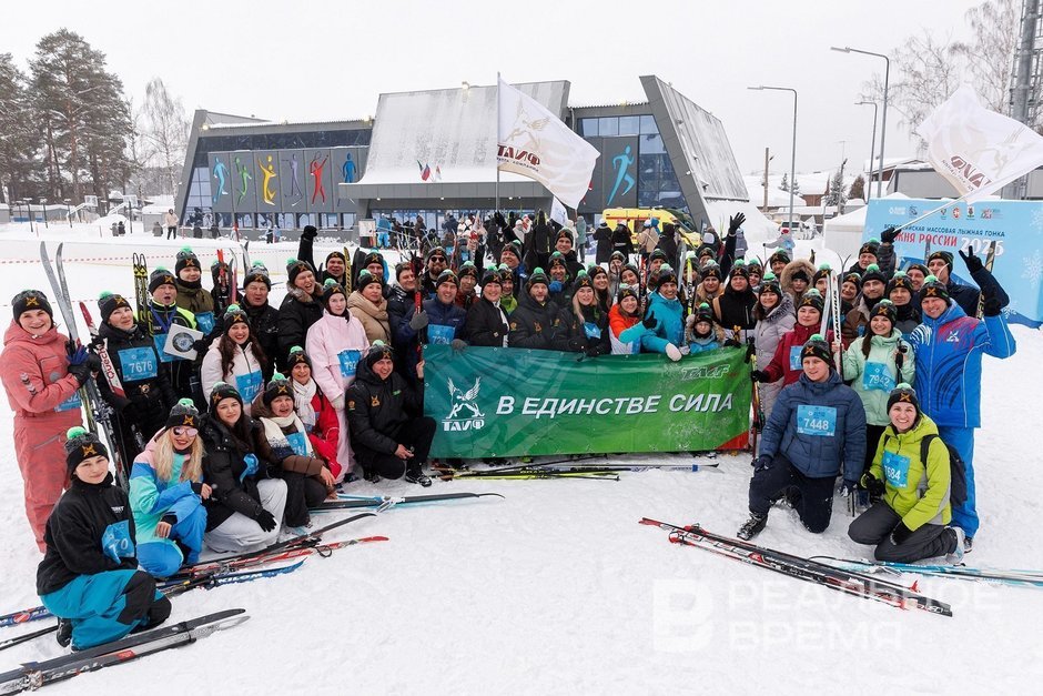 Более 20 тыс. татарстанцев стали участниками «Лыжни России»